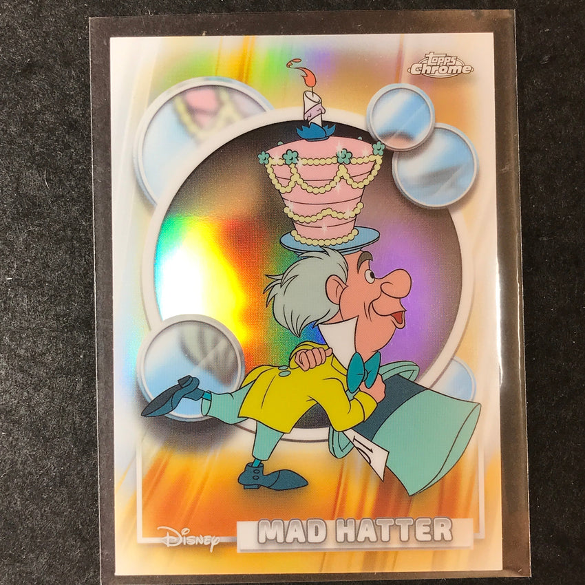2026 Topps Chrome Disney MAD HATTER Base Refractor #76