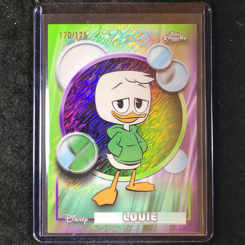 2026 Topps Chrome Disney LOUIE Purple Green Shimmer 170/175 #121