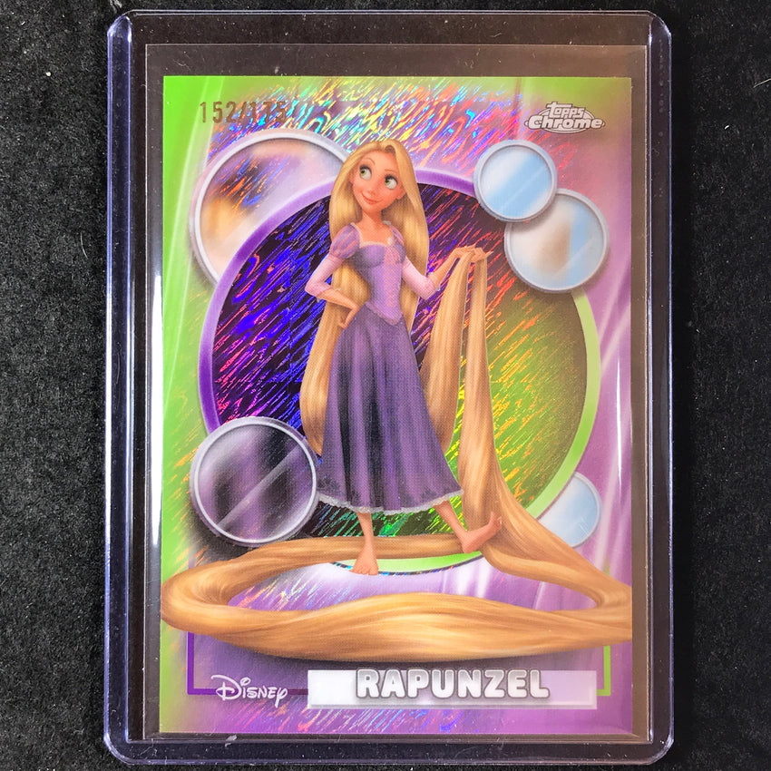2026 Topps Chrome Disney RAPUNZEL Purple Green Shimmer 152/175 #188
