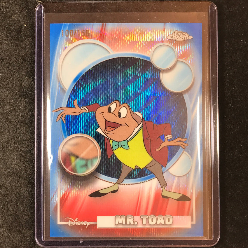 2026 Topps Chrome Disney MR. TOAD Blue Wave 100/150 #3
