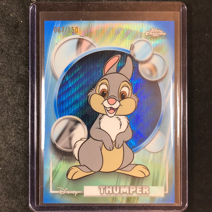 2026 Topps Chrome Disney THUMPER Blue Wave 67/150 #8