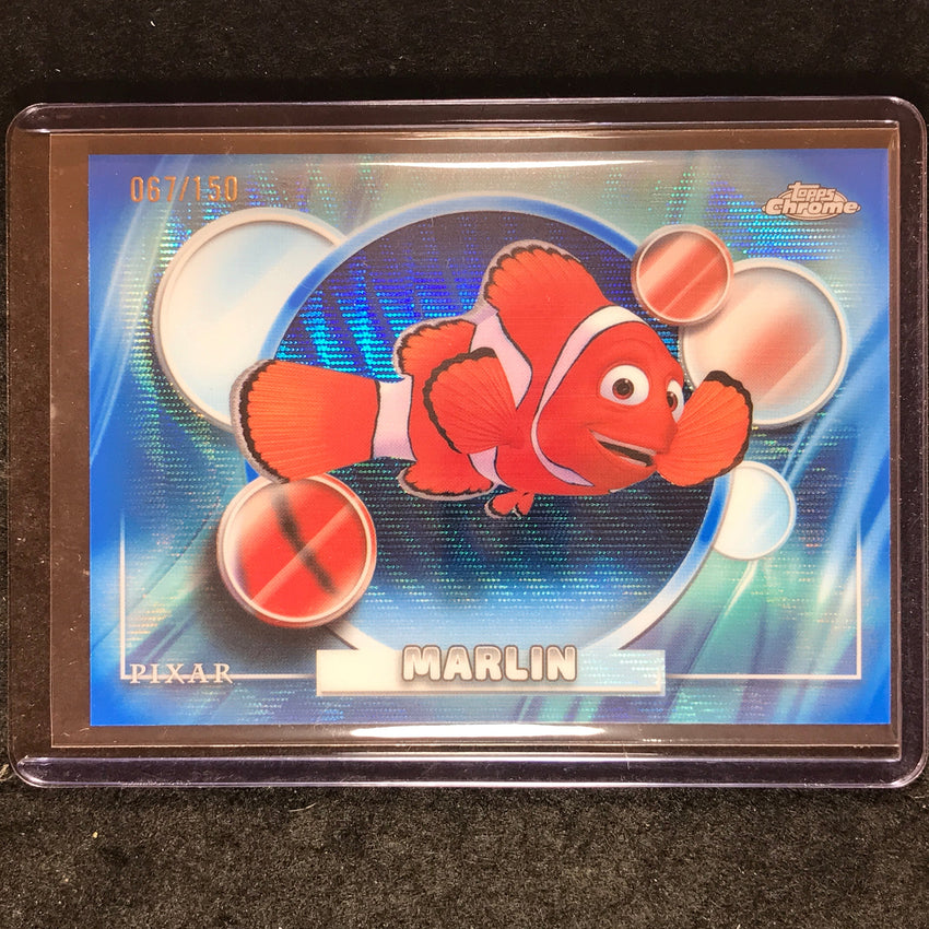 2026 Topps Chrome Disney MARLIN Blue Wave 67/150 #89