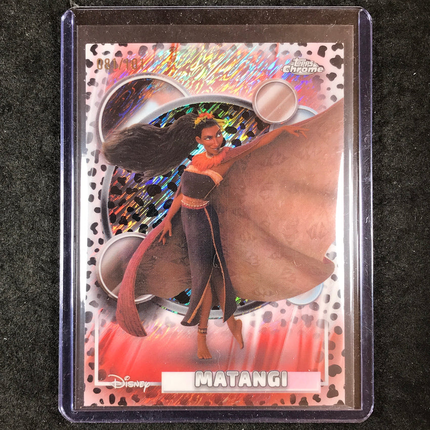 2026 Topps Chrome Disney MATANGI 101 Dalmations Black White Shimmer 81/101 #12