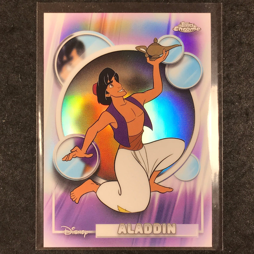 2026 Topps Chrome Disney ALADDIN Base Refractor #81