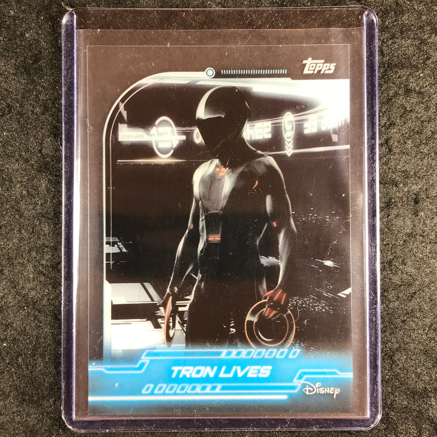 2026 Topps Chrome Disney TRON LIVES Tron Tek Acetate SSP #8