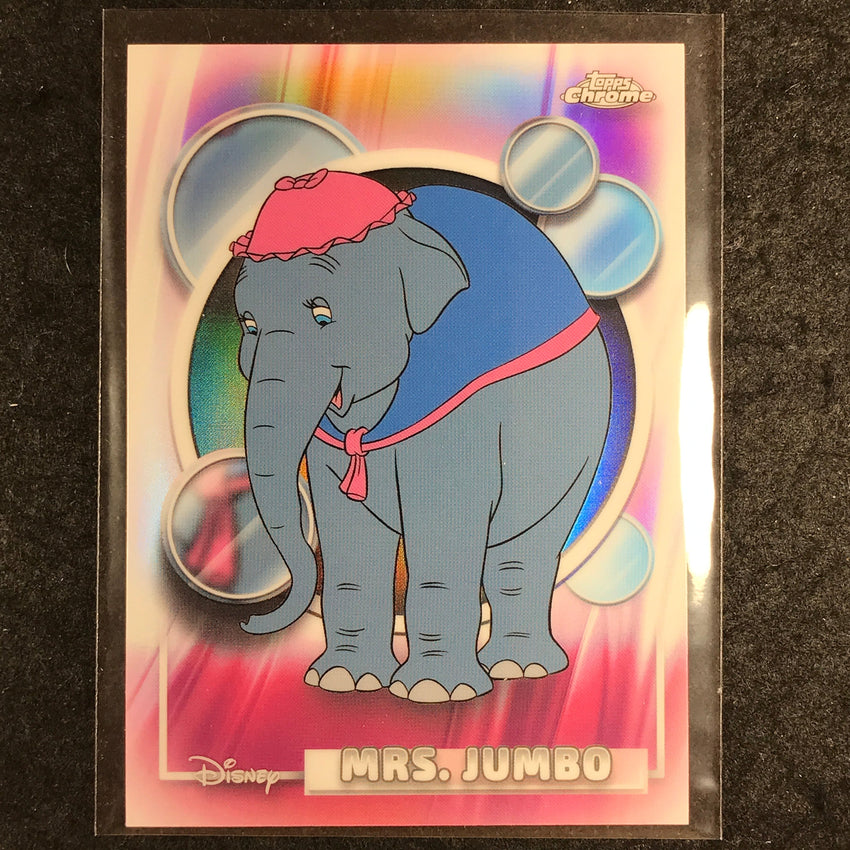 2026 Topps Chrome Disney MRS. JUMBO Base Refractor #87