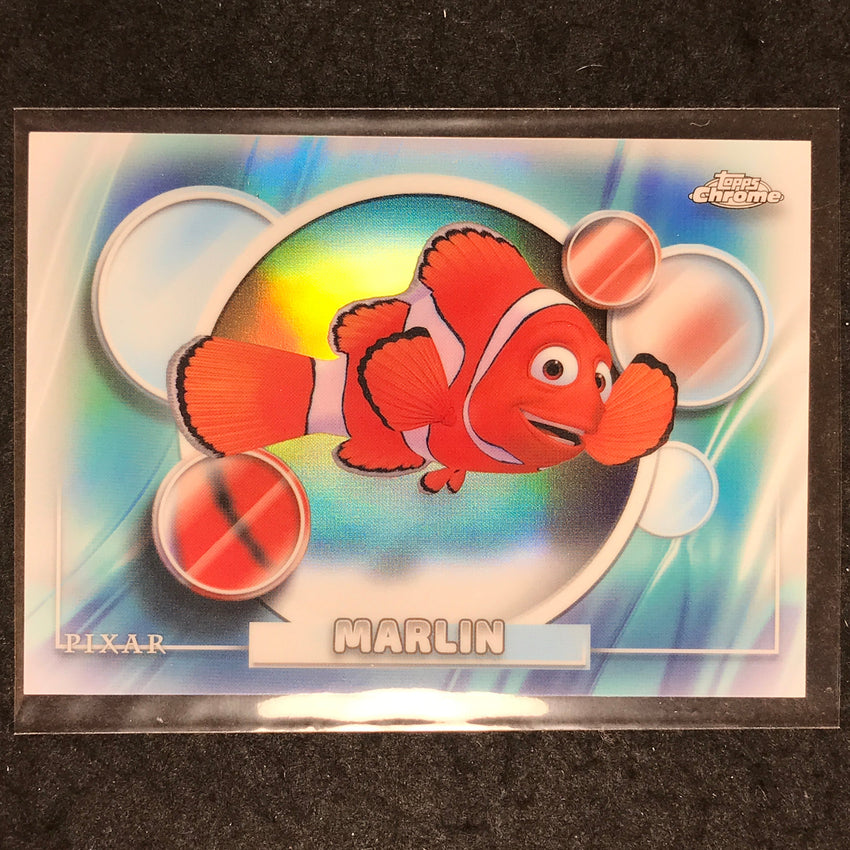 2026 Topps Chrome Disney MARLIN Base Refractor #89