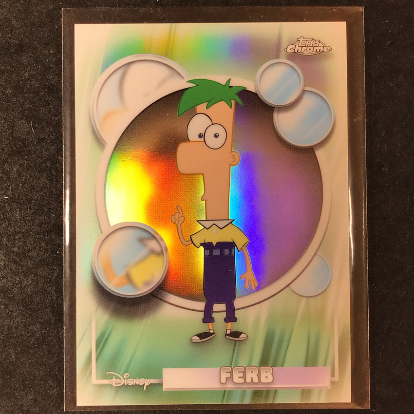 2026 Topps Chrome Disney FERB Base Refractor #116