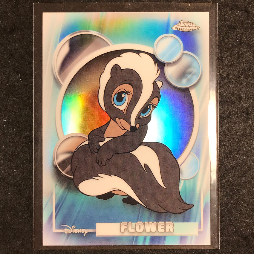 2026 Topps Chrome Disney FLOWER Base Refractor #9
