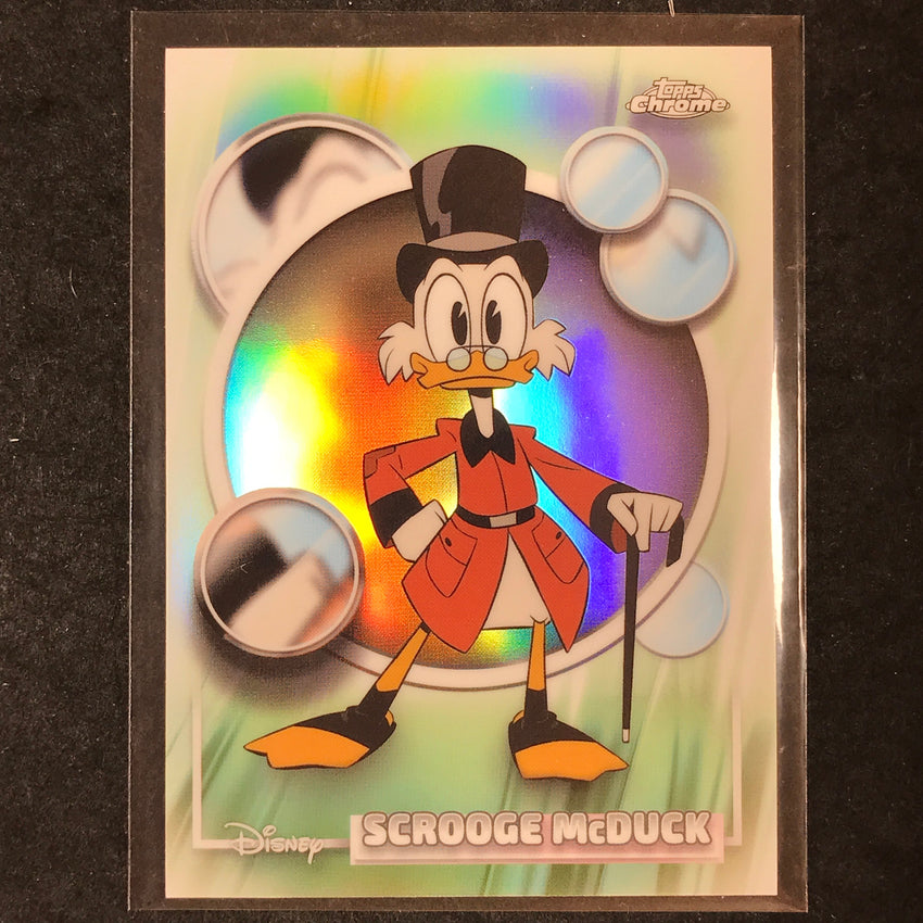 2026 Topps Chrome Disney SCROOGE MCDUCK Base Refractor #118