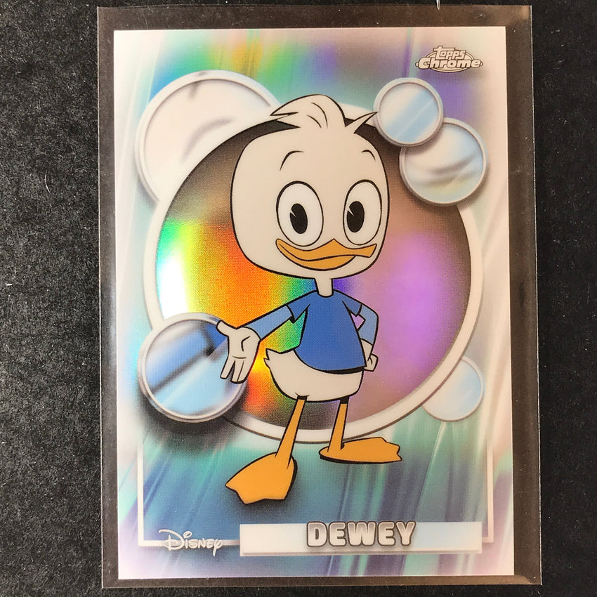 2026 Topps Chrome Disney DEWEY Base Refractor #120