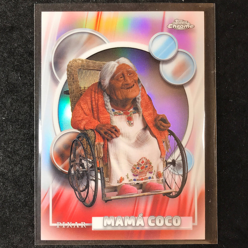 2026 Topps Chrome Disney MAMA COCO Base Refractor #125