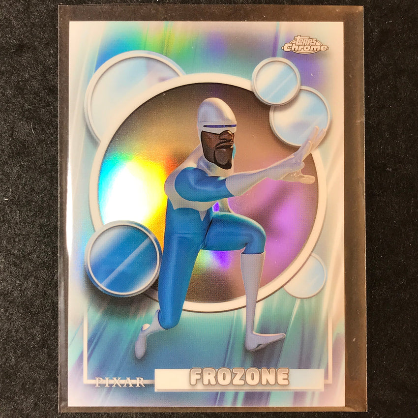 2026 Topps Chrome Disney FROZONE Base Refractor #127