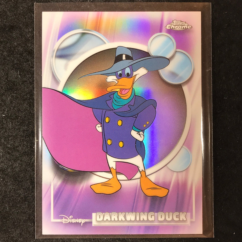 2026 Topps Chrome Disney DARKWING DUCK Base Refractor #135