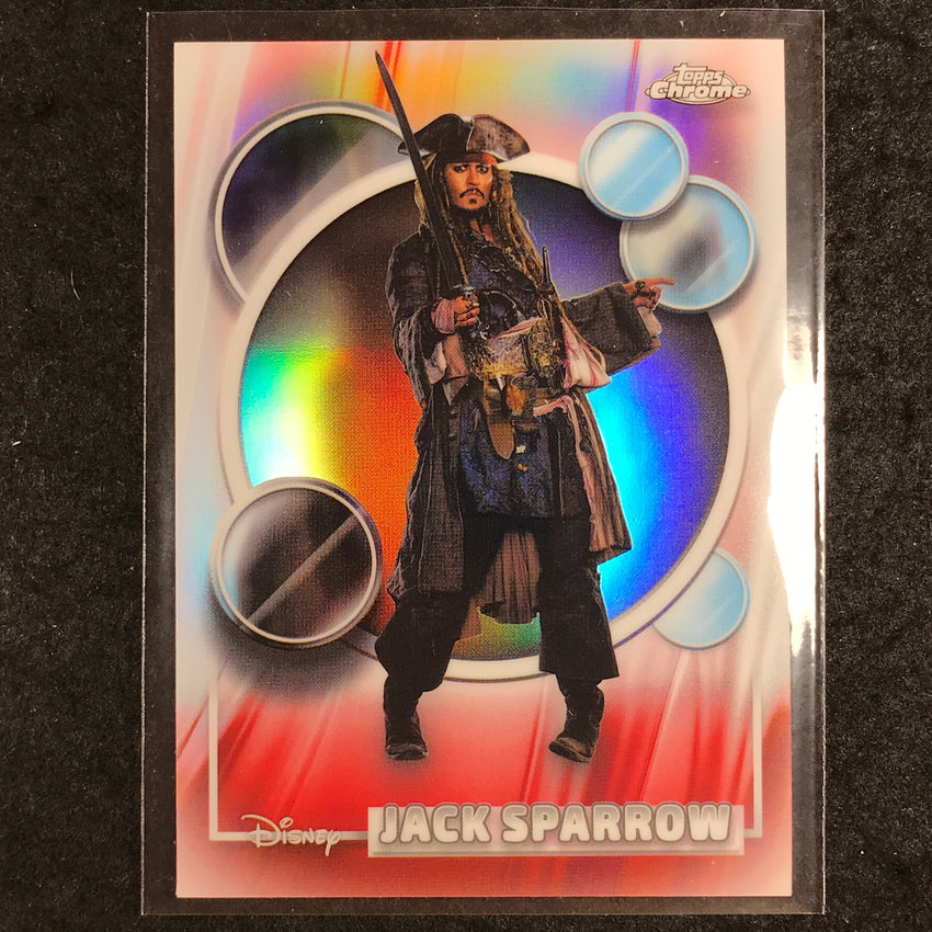 2026 Topps Chrome Disney JACK SPARROW Base Refractor #14
