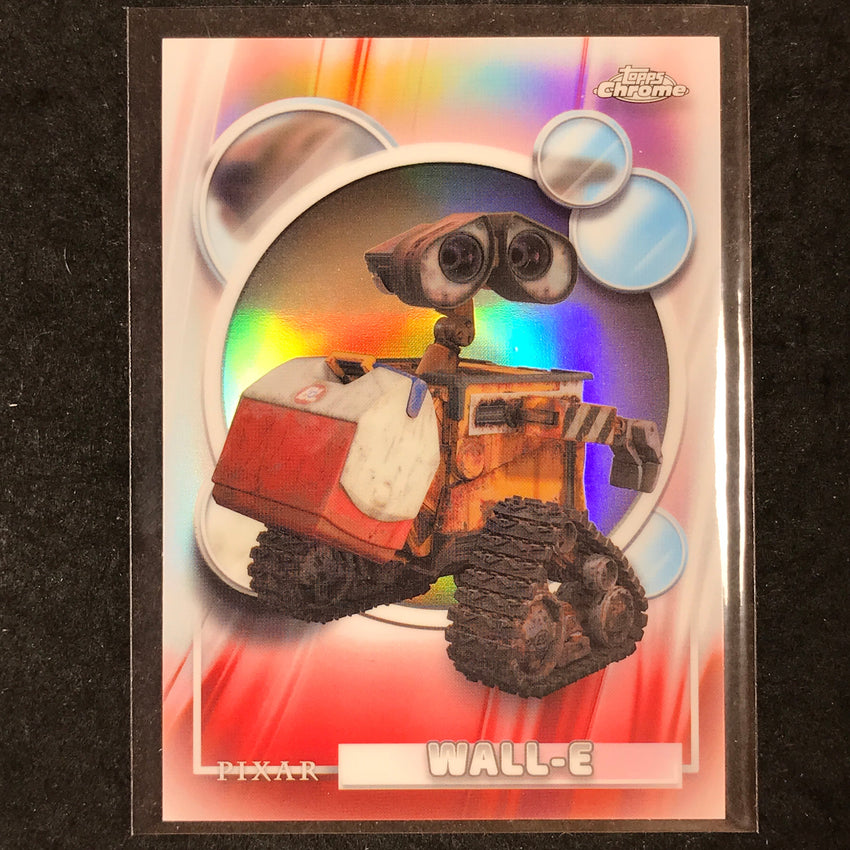 2026 Topps Chrome Disney WALL-E Base Refractor #145