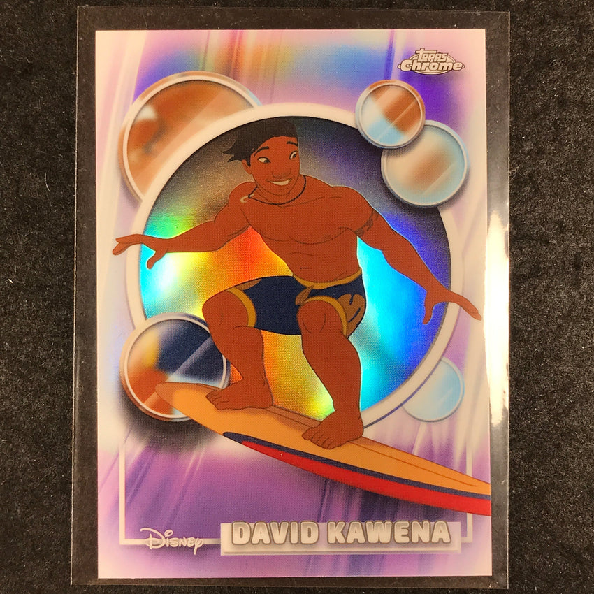 2026 Topps Chrome Disney DAVID KAWENA Base Refractor #152