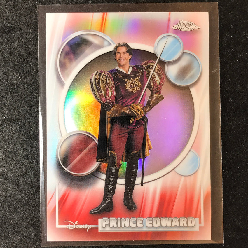 2026 Topps Chrome Disney PRINCE EDWARD Base Refractor #159