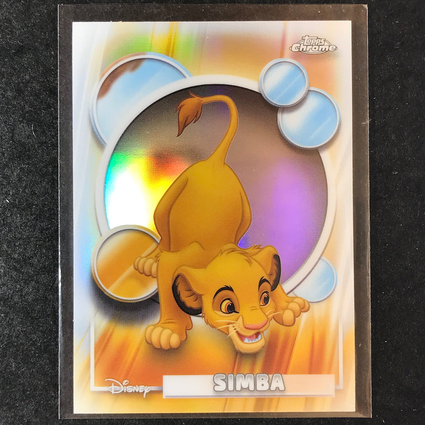 2026 Topps Chrome Disney SIMBA Base Refractor #162