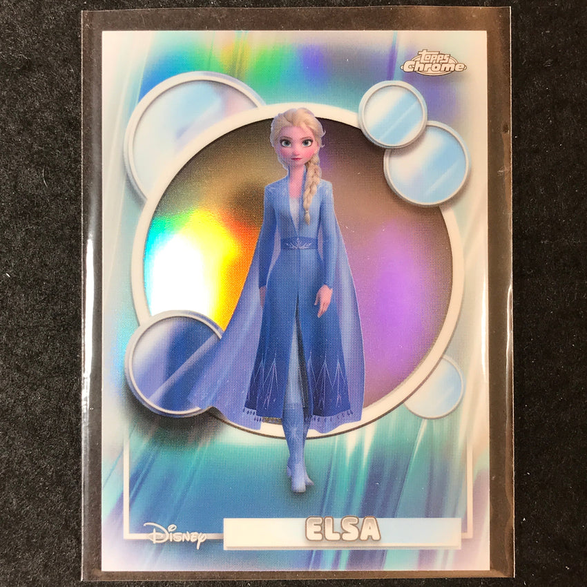 2026 Topps Chrome Disney ELSA Base Refractor #168
