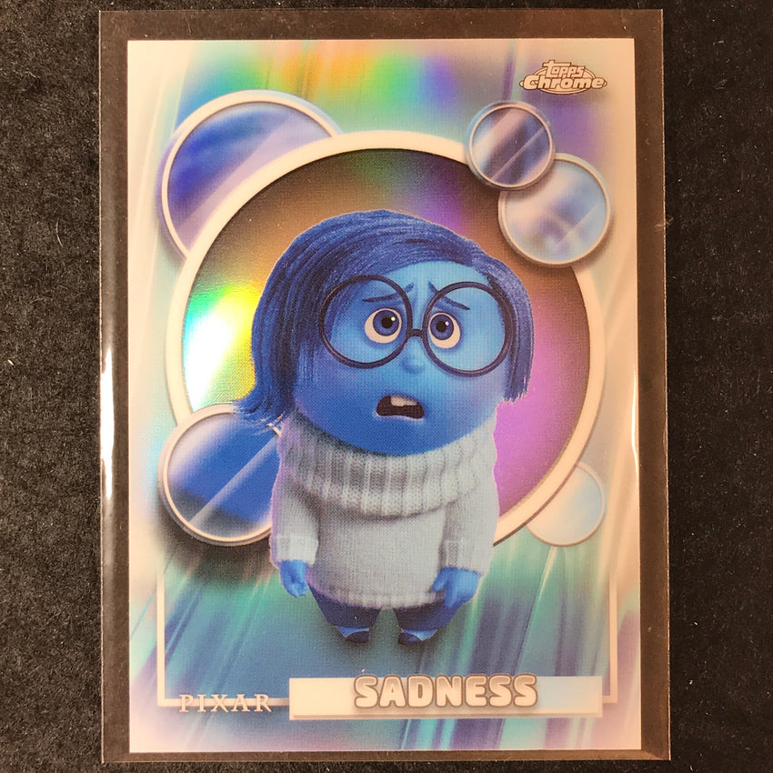 2026 Topps Chrome Disney SADNESS Base Refractor #172