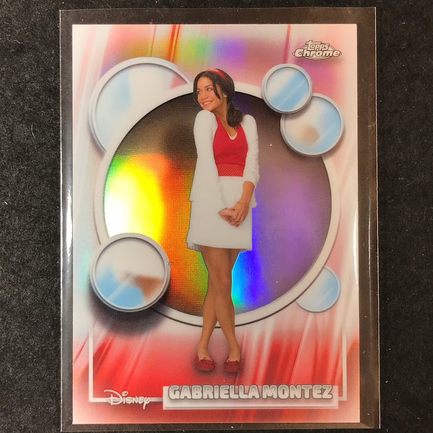 2026 Topps Chrome Disney GABRIELLA MONTEZ Base Refractor #183