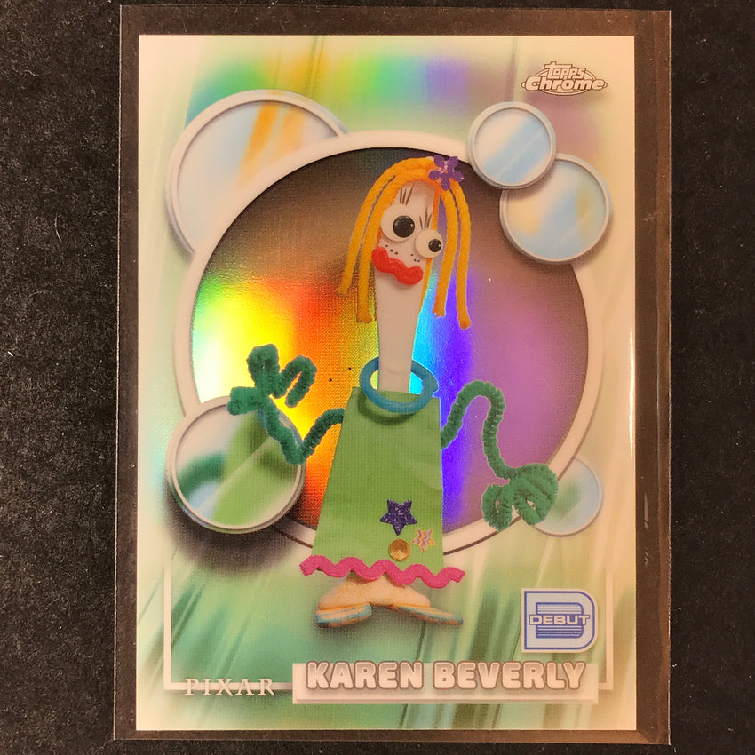 2026 Topps Chrome Disney KAREN BEVERLY Debut Base Refractor #193