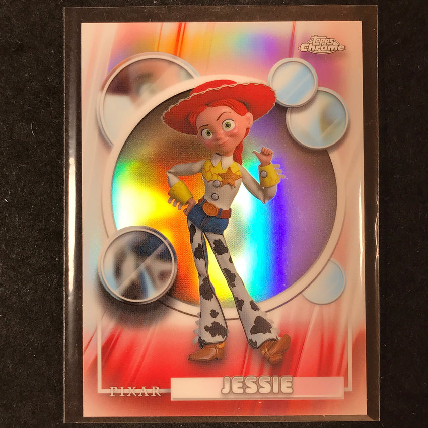 2026 Topps Chrome Disney JESSIE Base Refractor #195