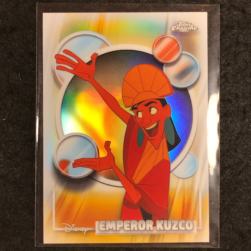 2026 Topps Chrome Disney EMPEROR KUZCO Base Refractor #17