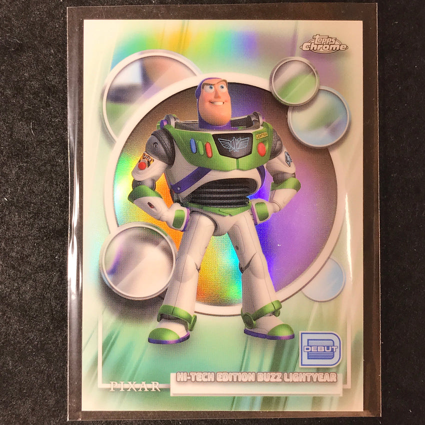2026 Topps Chrome Disney HI-TECH EDITION BUZZ LIGHTYEAR Debut Refractor #200