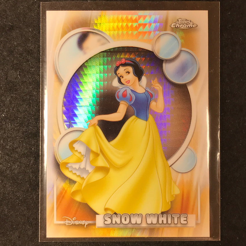 2026 Topps Chrome Disney SNOW WHITE Base Prism #1