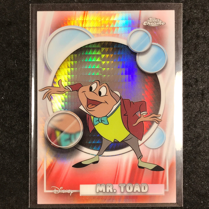 2026 Topps Chrome Disney MR. TOAD Base Prism #3