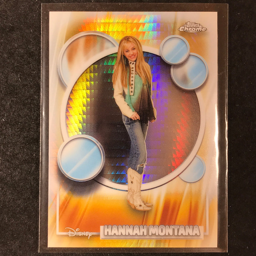 2026 Topps Chrome Disney HANNAH MONTANA Base Prism #4