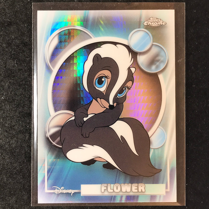 2026 Topps Chrome Disney FLOWER Base Prism #9