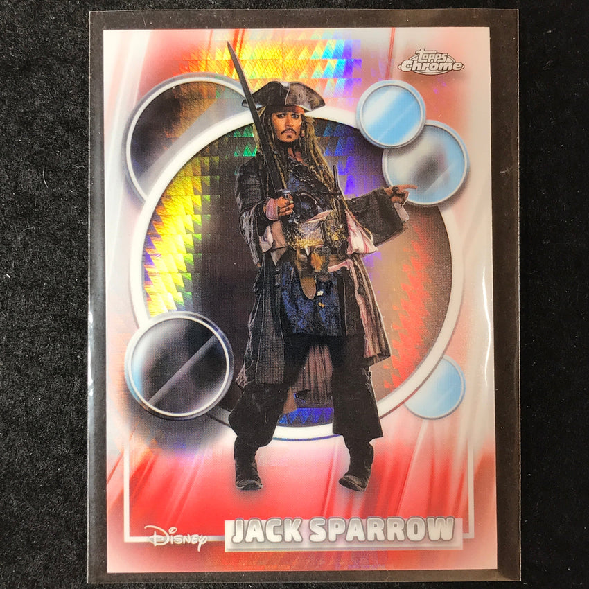 2026 Topps Chrome Disney JACK SPARROW Base Prism #14