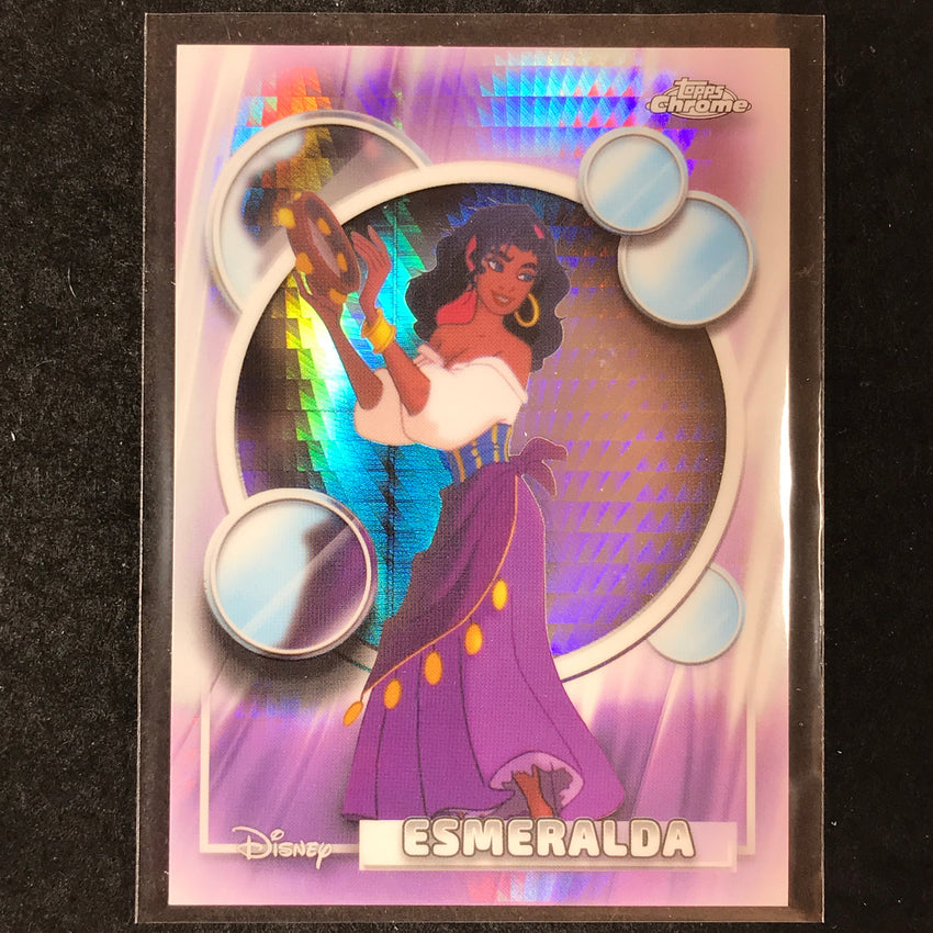 2026 Topps Chrome Disney ESMERALDA Base Prism #31
