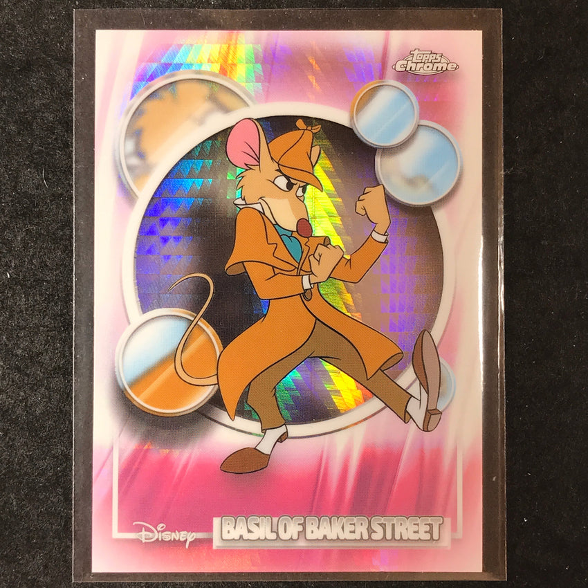 2026 Topps Chrome Disney BASIL OF BAKER STREET Base Prism #40