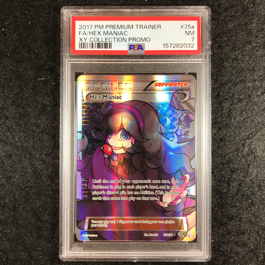 PSA 7 Hex Maniac - 75a - Pokemon Premium Trainer XY Collection Promo 032-Cherry Collectables