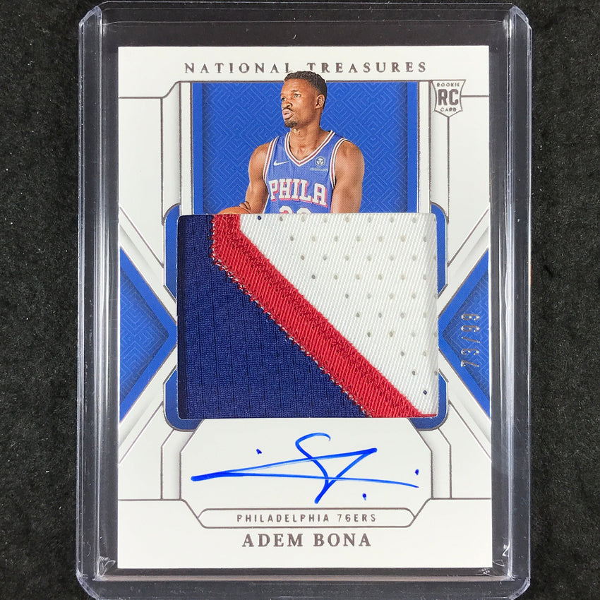 2024-25 National Treasures ADEM BONA Rookie Patch Auto 73/99 #108