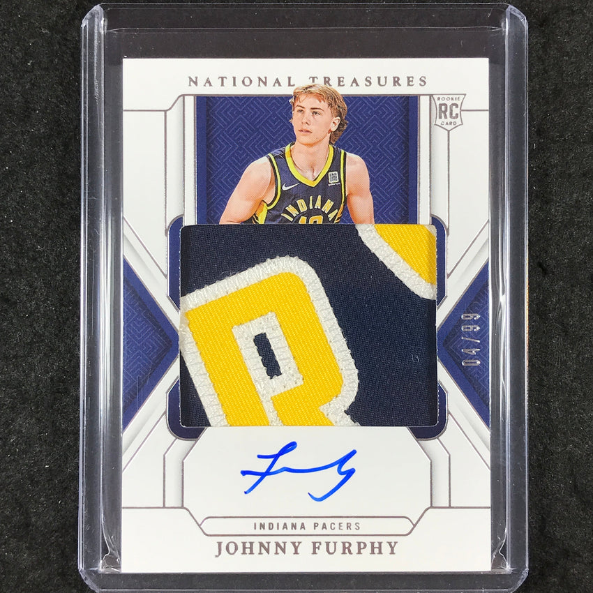2024-25 National Treasures JOHNNY FURPHY Rookie Patch Auto 4/99 #132