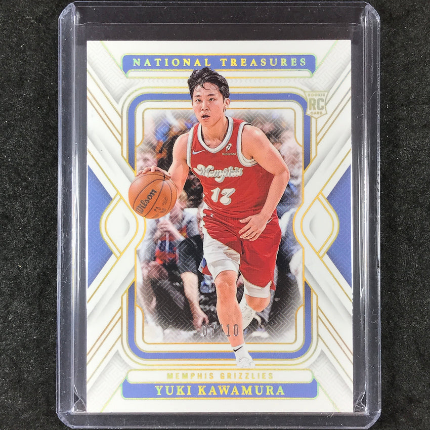 2024-25 National Treasures YUKI KAWAMURA Rookie Base Gold 7/10