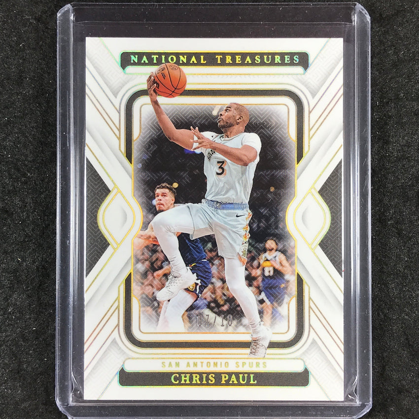 2024-25 National Treasures CHRIS PAUL Base Gold 7/10