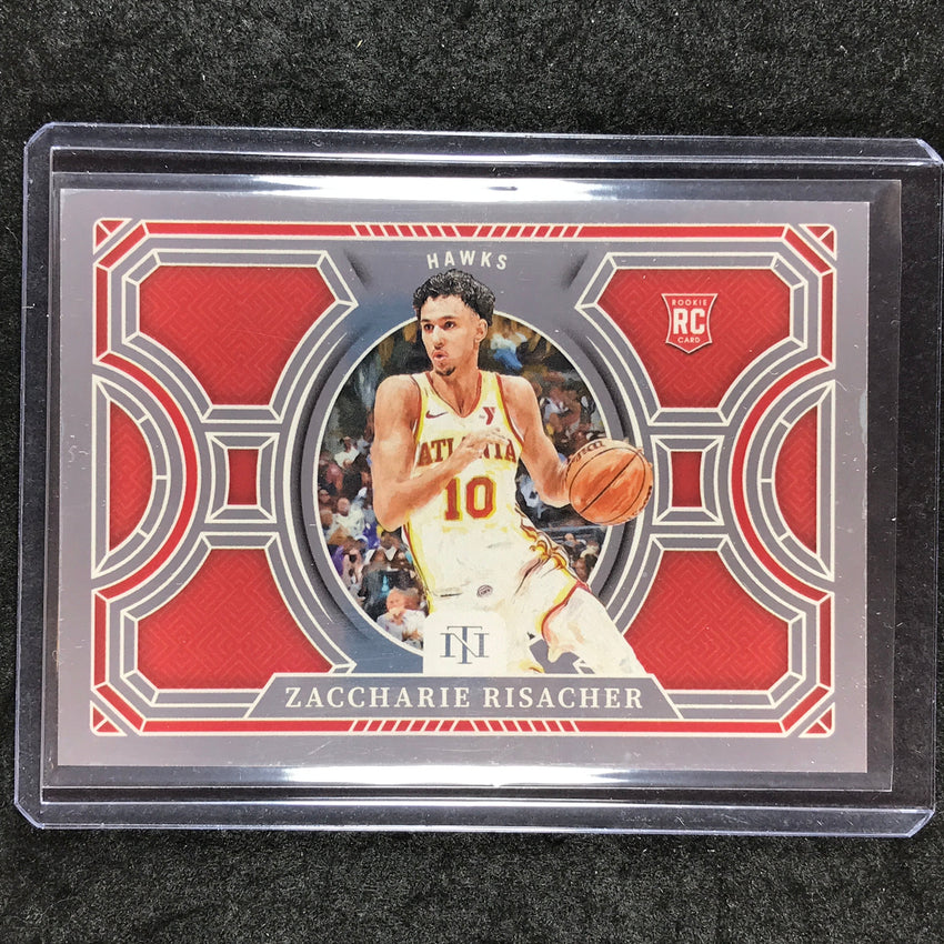 2024-25 National Treasures ZACCHARIE RISACHER Treasured Metal Rookie Silver 8/25