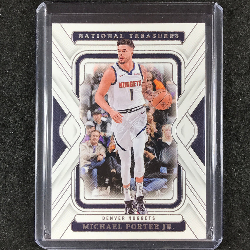 2024-25 National Treasures MICHAEL PORTER JR. Base 5/75