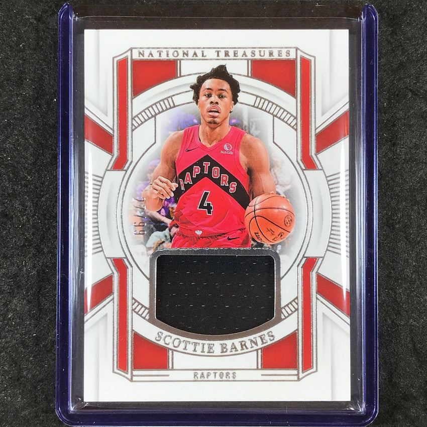 2024-25 National Treasures SCOTTIE BARNES Franchise Treasures Jersey Relic 27/99