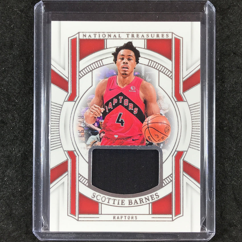 2024-25 National Treasures SCOTTIE BARNES Franchise Treasures Jersey Relic 87/99
