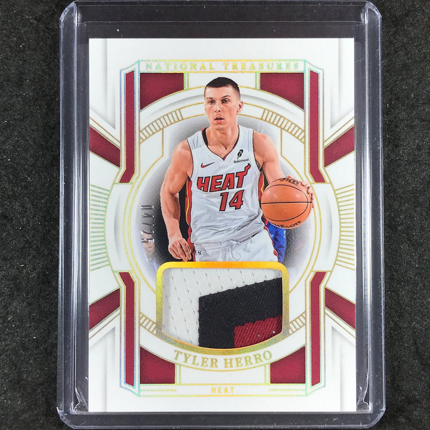 2024-25 National Treasures TYLER HERRO Franchise Treasures Patch Prime 4/25