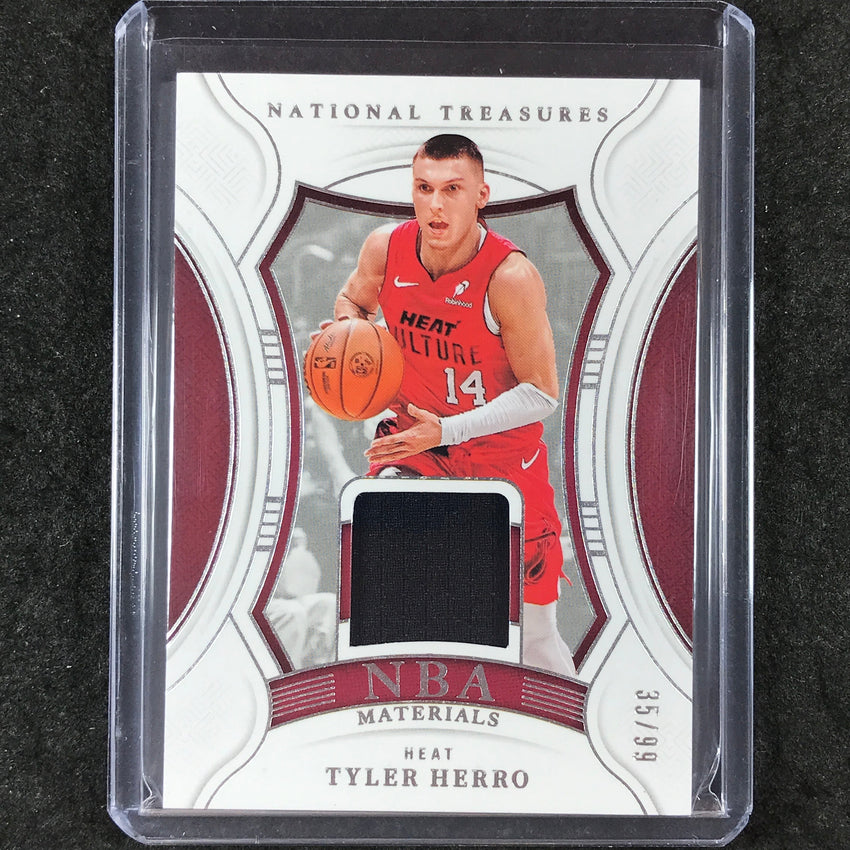 2024-25 National Treasures TYLER HERRO NBA Materials Jersey Relic 35/99
