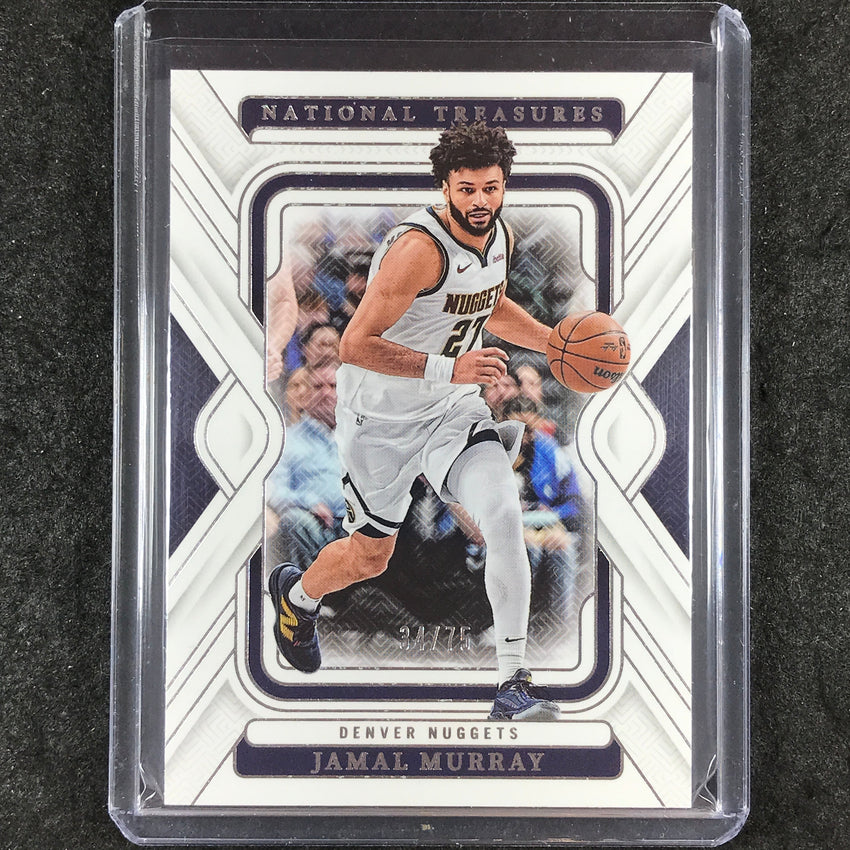 2024-25 National Treasures JAMAL MURRAY Base 34/75
