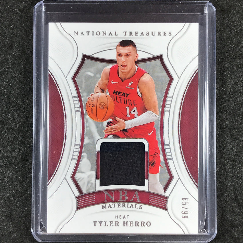 2024-25 National Treasures TYLER HERRO NBA Materials Jersey Relic 65/99